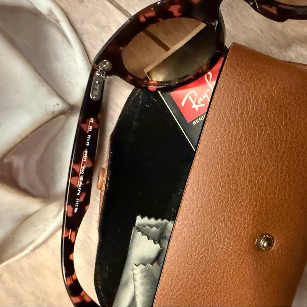 Ray-Ban Classic Tortoise Sunglasses - Picture 9 of 11